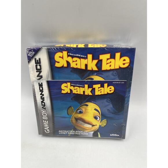 Shark Tale GBA (Brand New Factory Sealed US Version) Game Boy Advance - Picture 1 of 9
